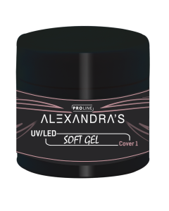 UV/LED гел ALEXANDRA'S PROLINE Soft gel Collection Cover 1 50g