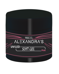 UV/LED гел ALEXANDRA'S PROLINE Soft gel Collection Pink 50g