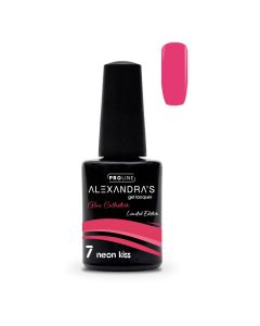 Гел лак ALEXANDRA'S PROLINE Limited Edition Glow Collection #7 Neon Kiss