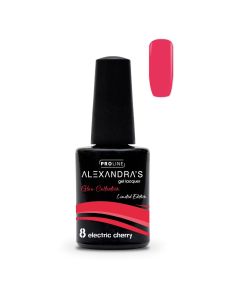 Гел лак ALEXANDRA'S PROLINE Limited Edition Glow Collection #8 Electric Cherry