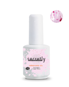 База гел лак SECRETLY Rubber base Twinkle Collection 10 15 мл.