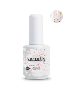 База гел лак SECRETLY Rubber base Twinkle Collection 04 15 мл.