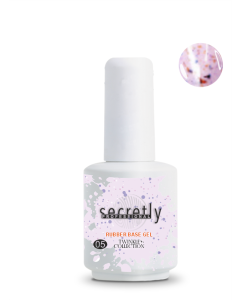 База гел лак SECRETLY Rubber base Twinkle Collection 05 15 мл.