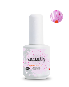 База гел лак SECRETLY Rubber base Twinkle Collection 06 15 мл.