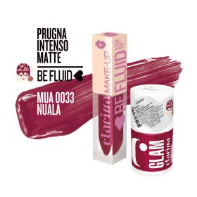 Червило Clarissa BE FLUID LIP COLOR Nude Collection NUALA-PLUM INTENSE MATTE 4ml