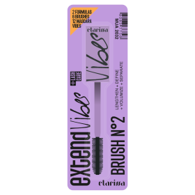 Четка за спирала Clarissa VIBES MASCARA BRUSH PURPLE N. 2