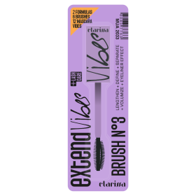 Четка за спирала Clarissa VIBES MASCARA BRUSH PURPLE N. 3