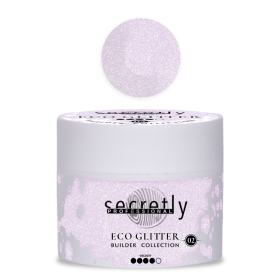 UV/LED гел SECRETLY PROFESSIONAL ECO GLITTER BUILDER GEL Collection #2