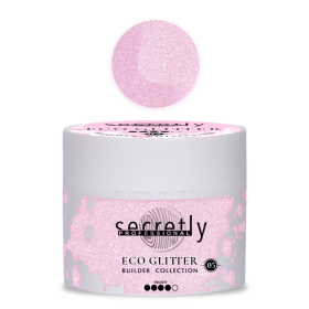 UV/LED гел SECRETLY PROFESSIONAL ECO GLITTER BUILDER GEL Collection #5