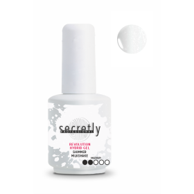 UV/LED гел Secretly Revolution Hybrid Gel Shimmer Milkshake 15ml