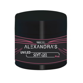 UV/LED гел ALEXANDRA'S PROLINE Soft gel Collection Pink 50g
