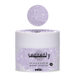 UV/LED гел SECRETLY PROFESSIONAL ECO GLITTER BUILDER GEL Collection #18