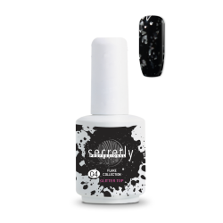 Топ Гел Лак SECRETLY Flake Collection Top Coat 4 15 мл.