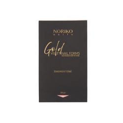 Форми за изграждане NORIKO NAILS Nail Forms Gold Velvet кутия 300 бр.