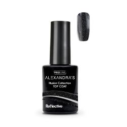 Топ гел лак ALEXANDRA`S PROLINE  Illusion Collection Top Coat Reflective 14 мл.