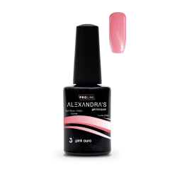 Гел лак ALEXANDRA`S PROLINE Limited Edition Soft Blossom Cat Eye Collection Pink Aura #3