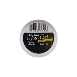 Цветен гел Clarissa WOW GEL UVLED Nero 4 мл. New Formula