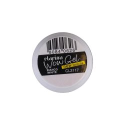 Цветен гел Clarissa WOW GEL UVLED Bianco 4 мл. New Formula