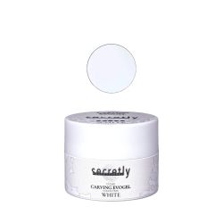 UV/LED Акригел SECRETLY PROFESSIONAL Carving Evogel Collection White