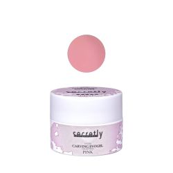 UV/LED Акригел SECRETLY PROFESSIONAL Carving Evogel Collection Pink
