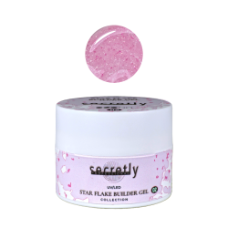 UV/LED гел SECRETLY PROFESSIONAL STAR FLAKE BUILDER GEL Collection #2
