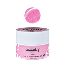 UV/LED гел SECRETLY PROFESSIONAL STAR FLAKE BUILDER GEL Collection #3