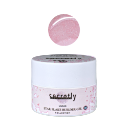UV/LED гел SECRETLY PROFESSIONAL STAR FLAKE BUILDER GEL Collection #4