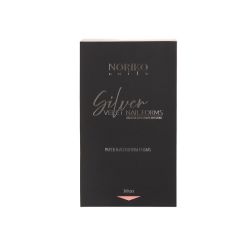 Форми за изграждане NORIKO NAILS Nail Forms Silver Velvet кутия 300 бр.