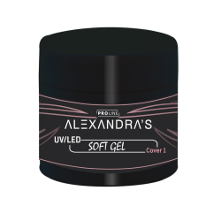 UV/LED гел ALEXANDRA'S PROLINE Soft gel Collection Cover 1 50g