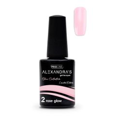 Гел лак ALEXANDRA'S PROLINE Limited Edition Glow Collection #2 Rose Glow