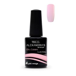 Гел лак ALEXANDRA'S PROLINE Limited Edition Glow Collection #4 Pink Mirage