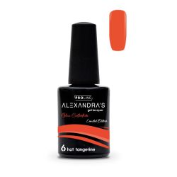Гел лак ALEXANDRA'S PROLINE Limited Edition Glow Collection #6 Hot Tangerine