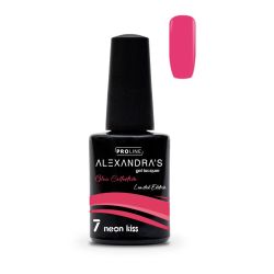 Гел лак ALEXANDRA'S PROLINE Limited Edition Glow Collection #7 Neon Kiss