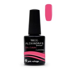 Гел лак ALEXANDRA'S PROLINE Limited Edition Glow Collection #9 Pink Voltage