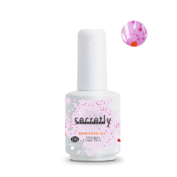 База гел лак SECRETLY  Rubber base Twinkle Collection 06 15 мл.