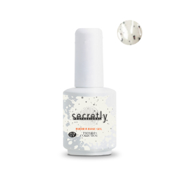 База гел лак SECRETLY  Rubber base Twinkle Collection 07 15 мл.