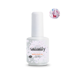 База гел лак SECRETLY  Rubber base Twinkle Collection 09 15 мл.